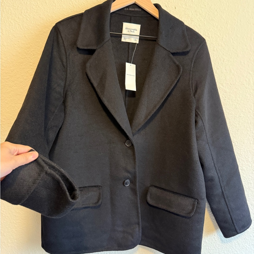 Abercrombie & Fitch-Black Women's Jacket-Size L